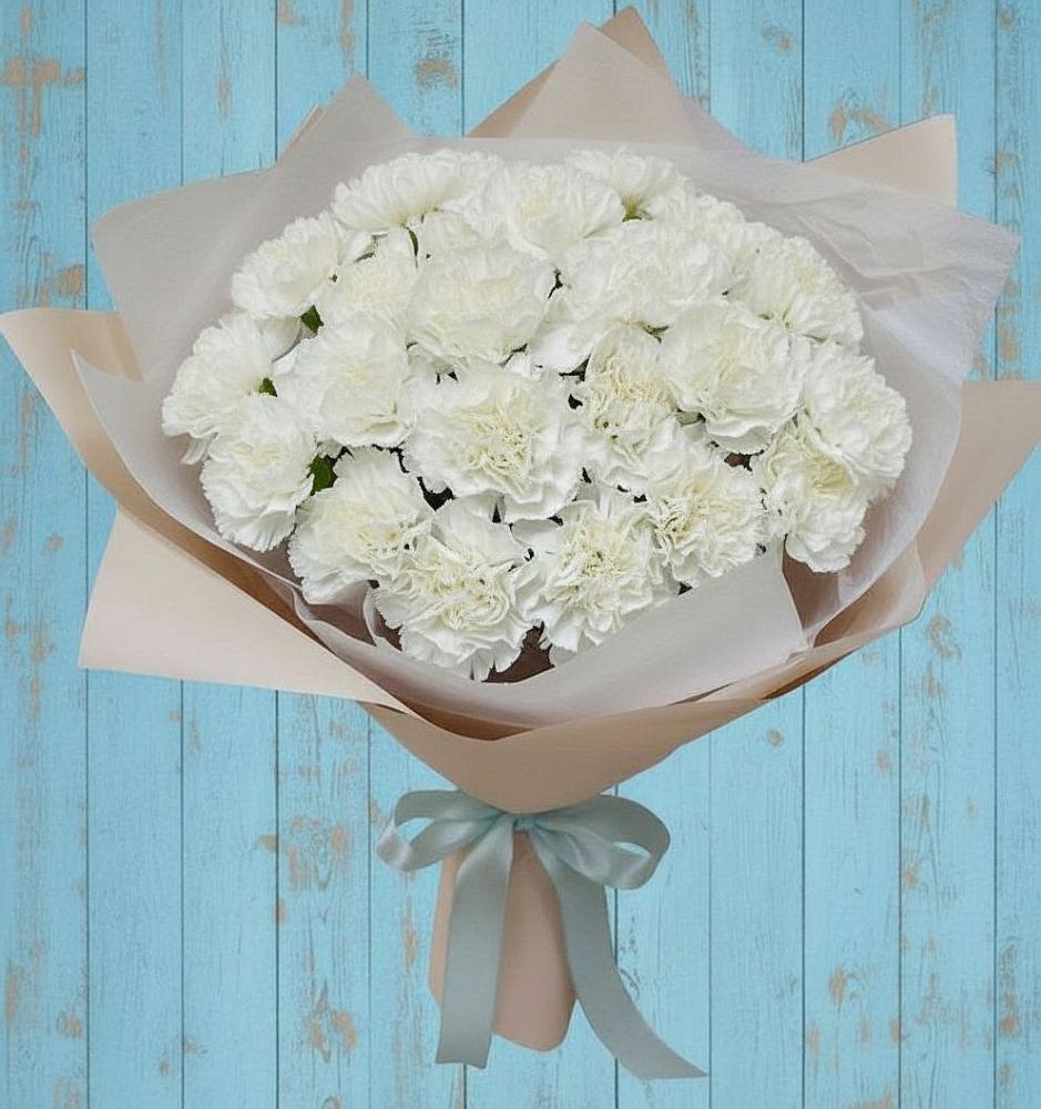 Букет цветов из: Гвоздики в Ташла