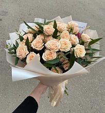 Букет Кремовые розы Латте в Ташла