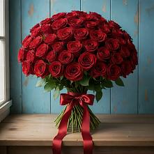 Букет Красные розы Блэк Меджик в Ташла