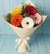 Букет цветов из:  Герберы в Ташла