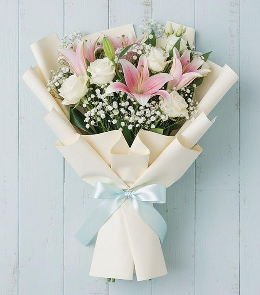 Букет цветов из: Лилии в Ташла