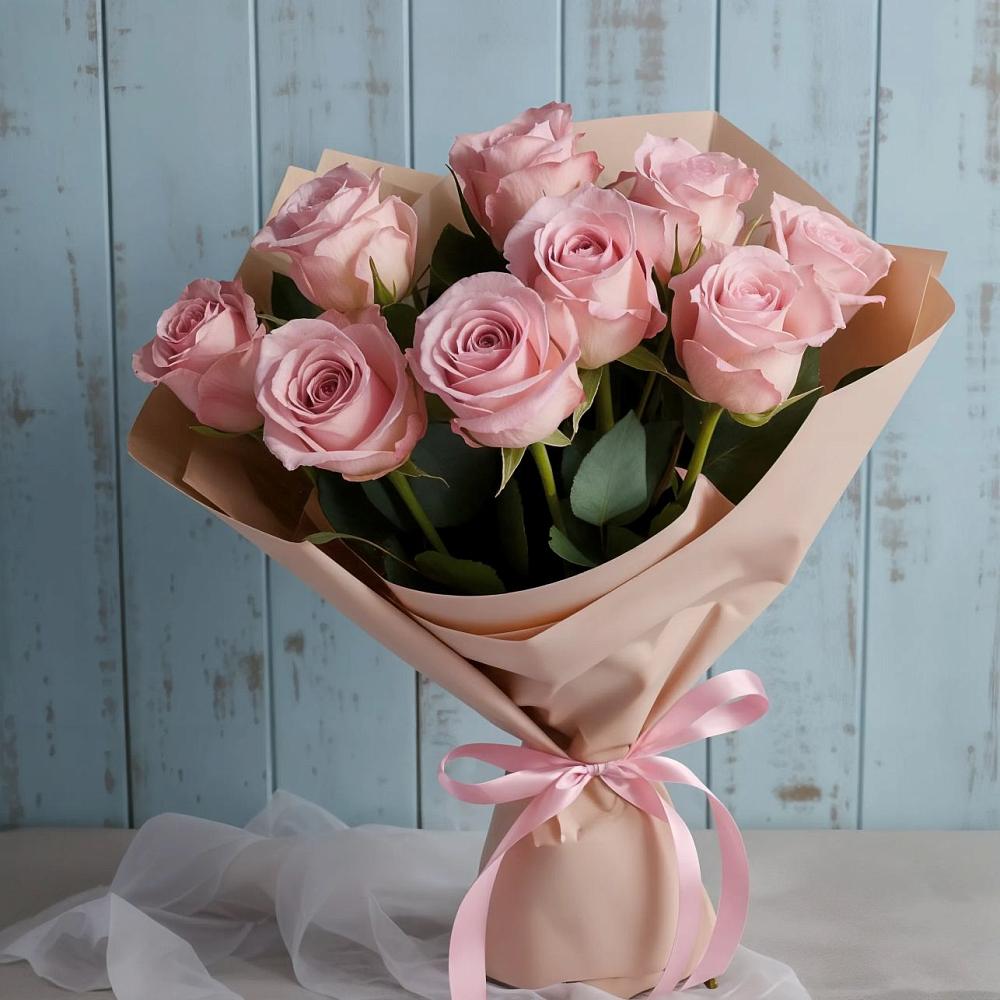 Букет цветов из: Розы в Ташла