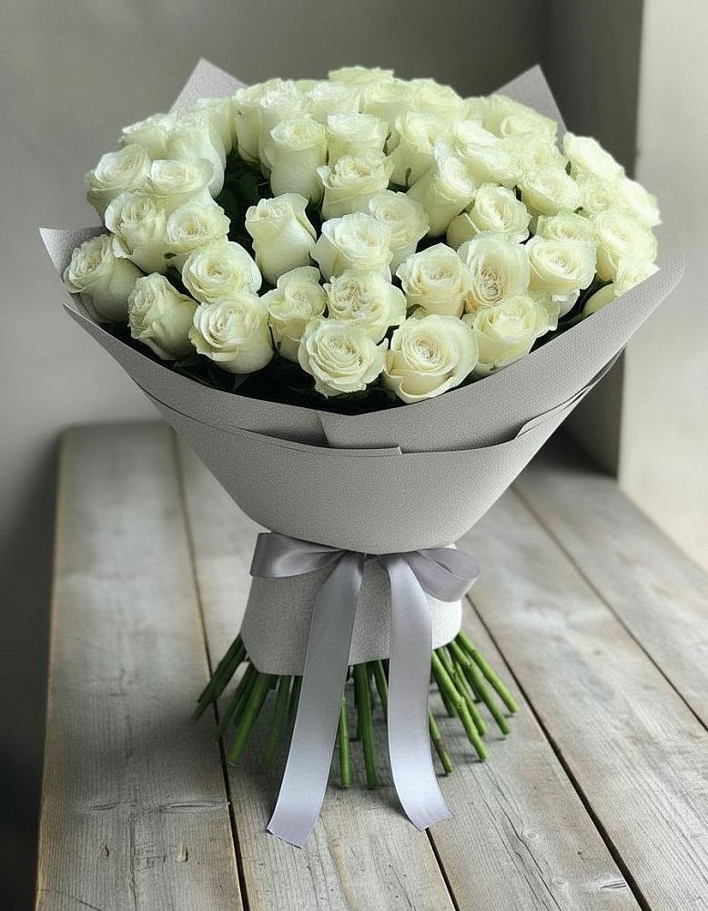 Букет 35 Белых роз в Ташла