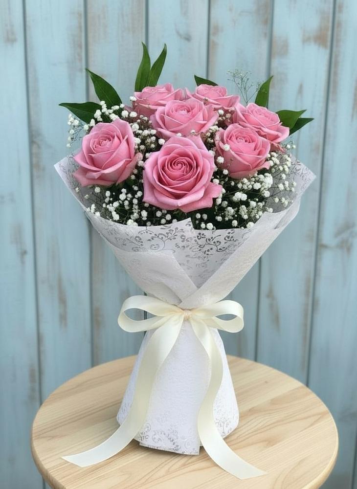 Букет цветов из: Розы в Ташла