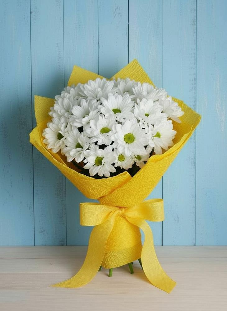 Букет цветов из: Хризантемы в Ташла