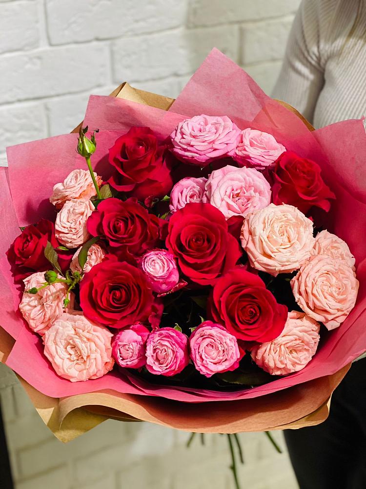 Букет цветов из: Розы в Ташла