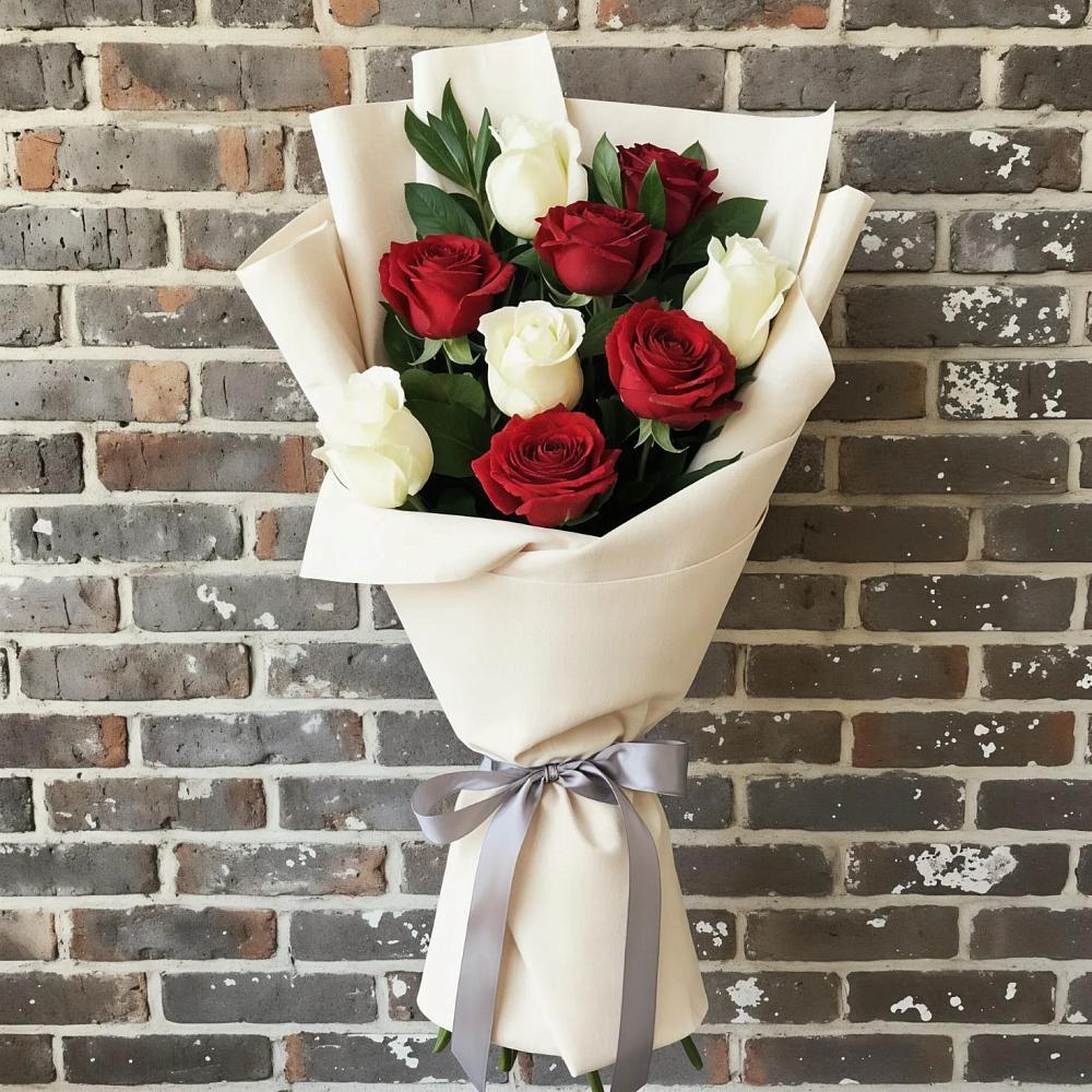 Букет цветов из: Розы в Ташла