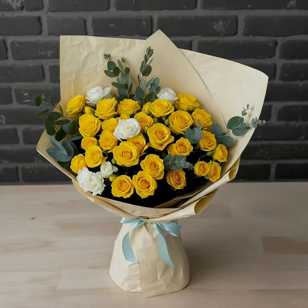 Букет цветов из: Розы в Ташла