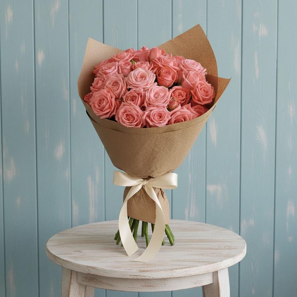 Букет цветов из: Розы в Ташла