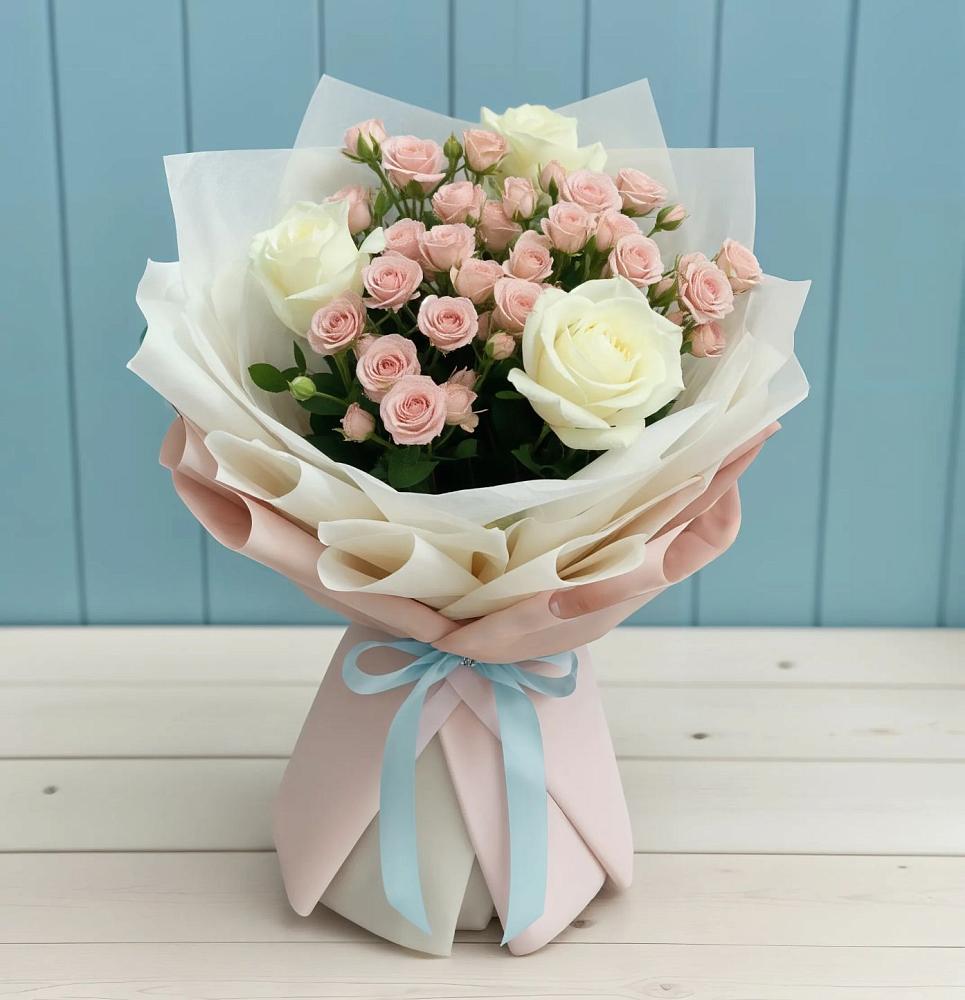 Букет цветов из: Розы в Ташла